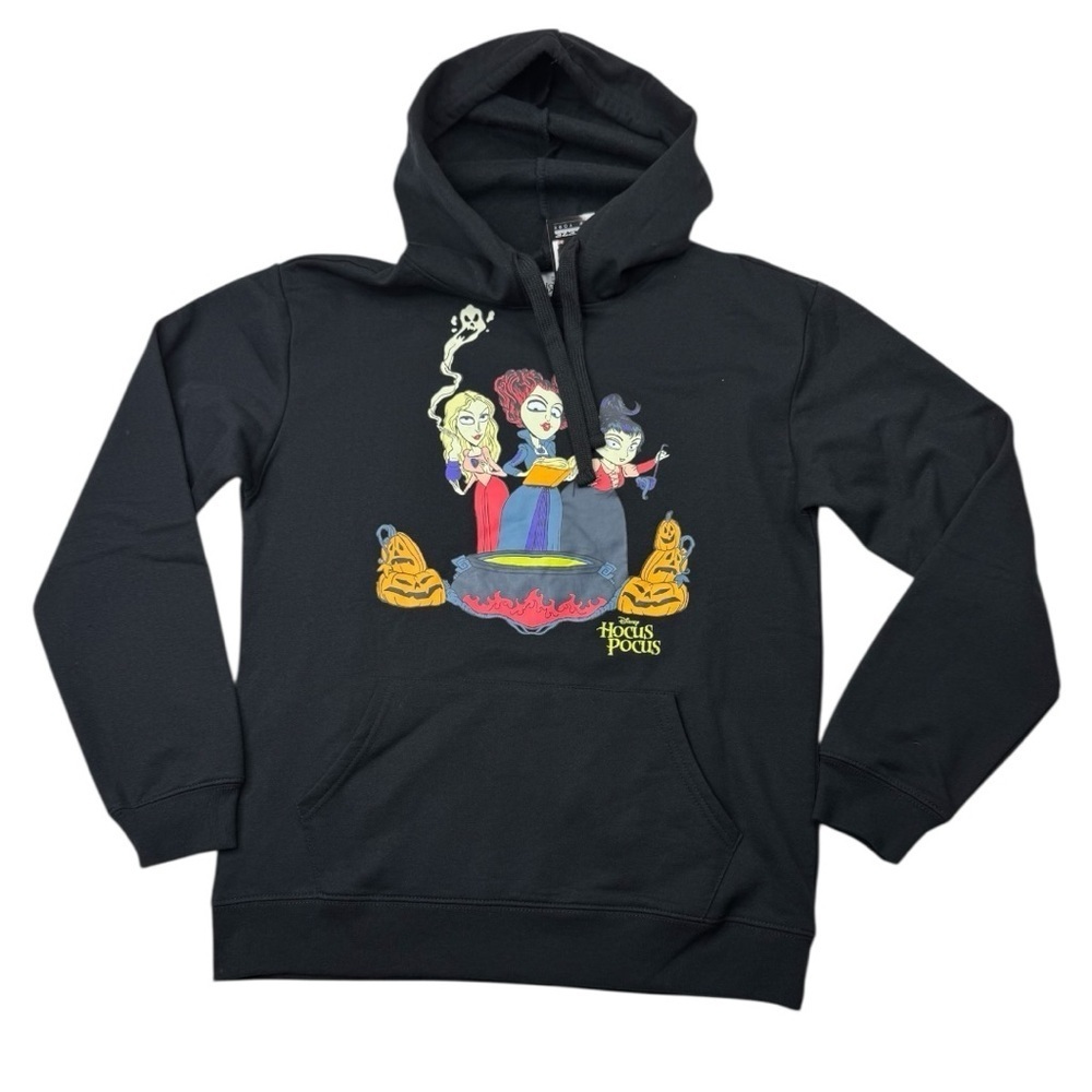Hocus Pocus Halloween Hooded SweatShirt Size M - Picture 2 of 10